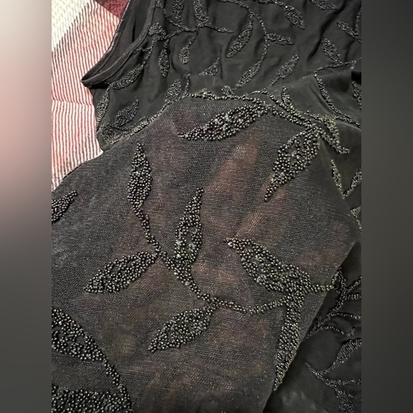 Blush by Spiegel vintage sparkly sleeveless top size M - Picture 3 of 5